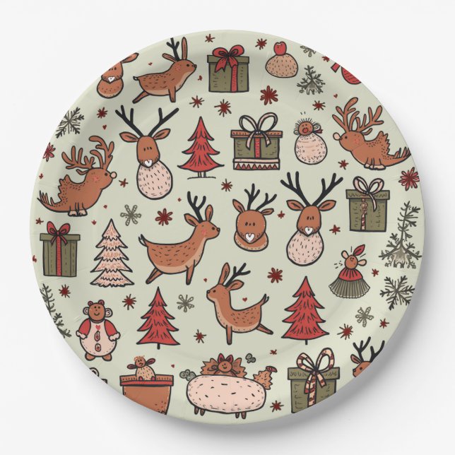 christmas plate (Front)