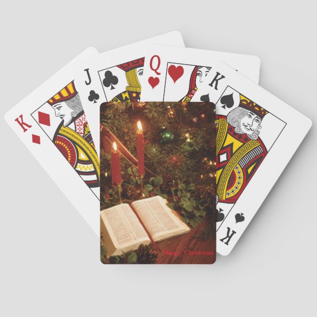 Christmas Playing Cards (Back)