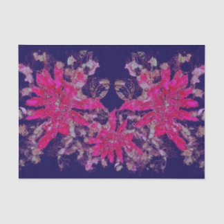 Christmas poinsettia flower tissue paper