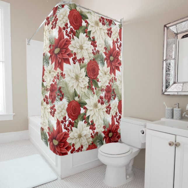 Christmas Poinsettia – Holiday Floral Design (In Situ)