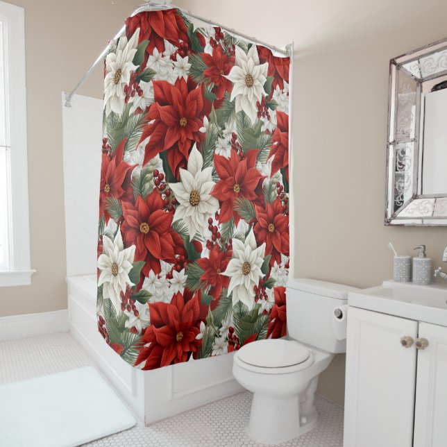 Christmas Poinsettia – Holiday Floral Design (In Situ)