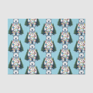 Christmas Polar Bear Tissue Paper