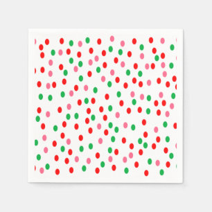 Christmas Polka Dots Napkin