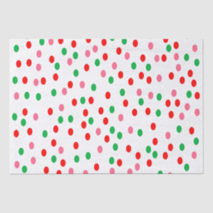 Christmas Polka Dots Tissue Paper