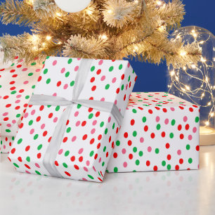 Christmas Polka Dots Wrapping Paper