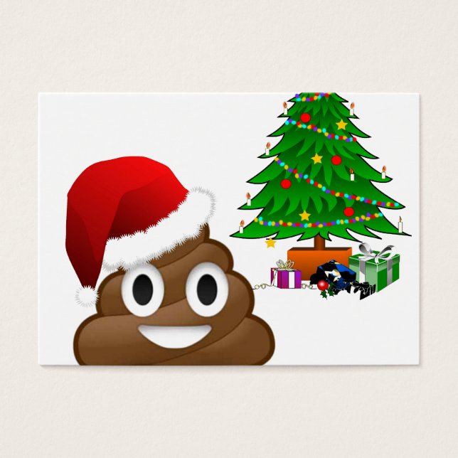 christmas poo emoji (Front)