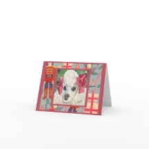 Christmas Poodle