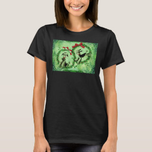 Christmas Poodles T-Shirt