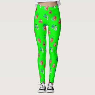 christmas poop emoji xmas leggings