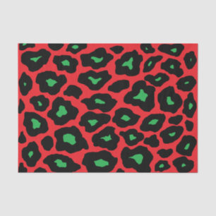 Christmas Pop Leopard Tissue Paper