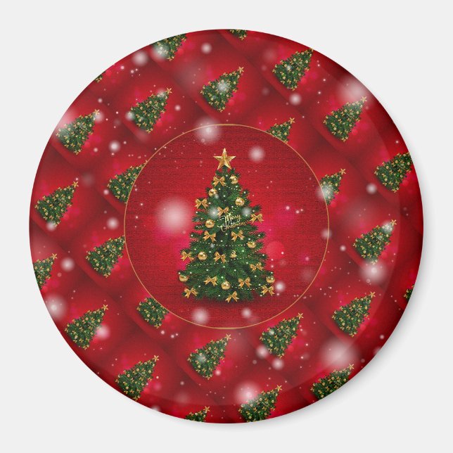 Christmas Popular Holiday Gift Magnet (Front)