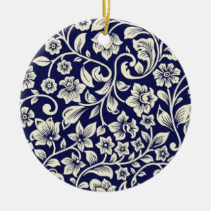 Christmas porcelain ornament