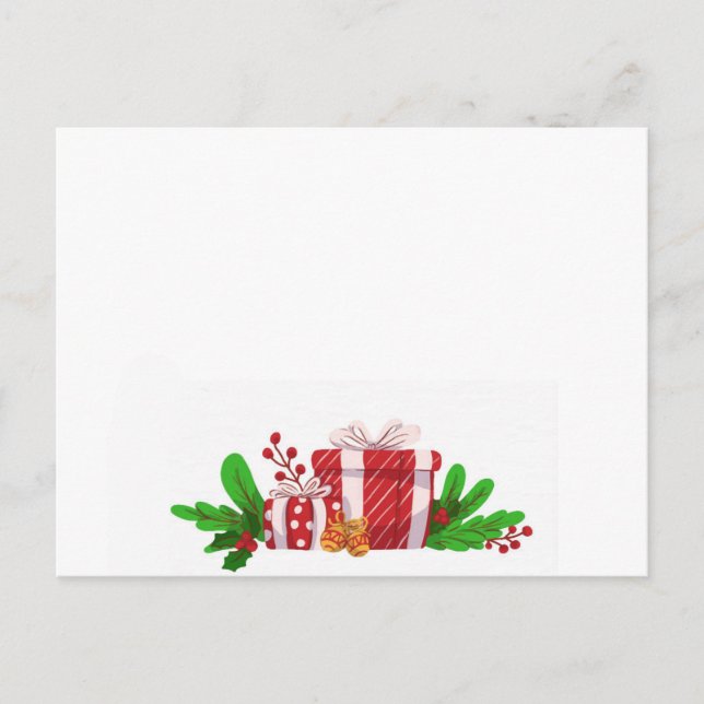 Christmas Post Card (Front)