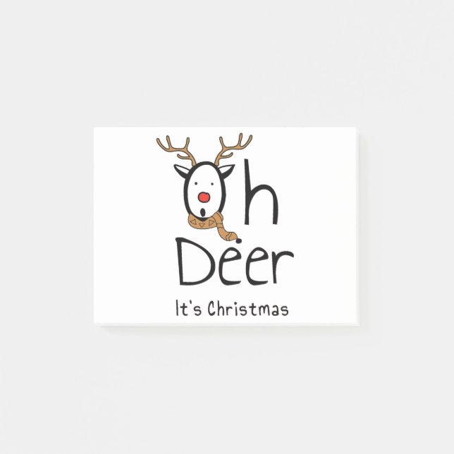 Christmas Post-it Notes (Front)