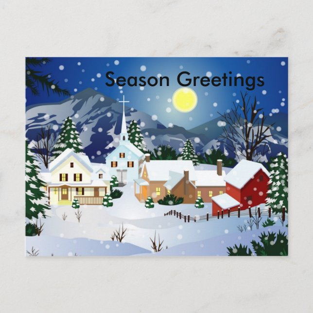 Christmas Postcard (Front)