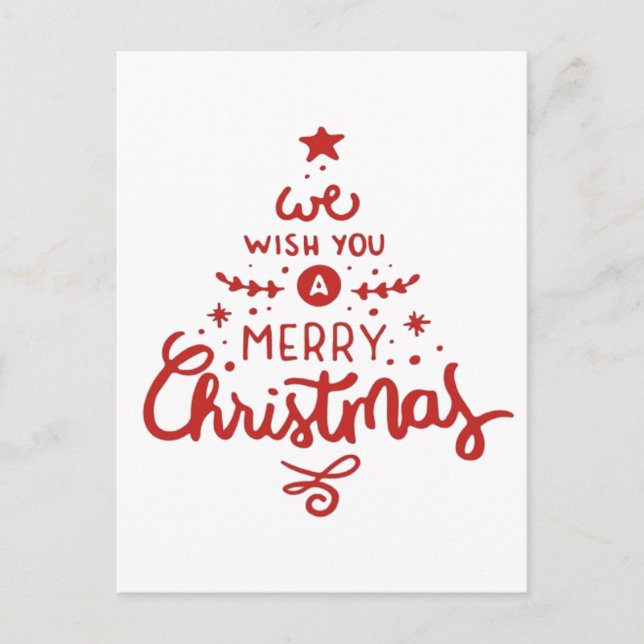 Christmas  postcard (Front)