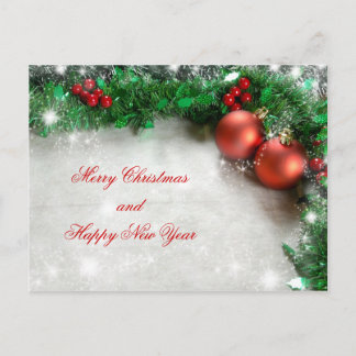 Christmas postcard