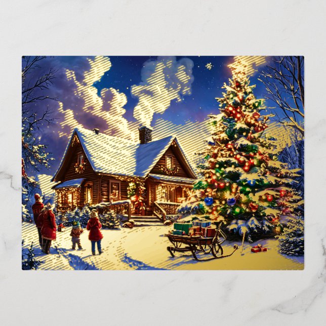 Christmas postcard (Front)