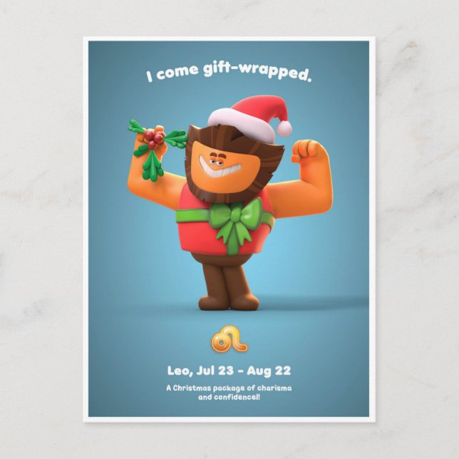 Christmas Postcard for Leo (Front)