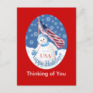 Christmas Postcard for Troops