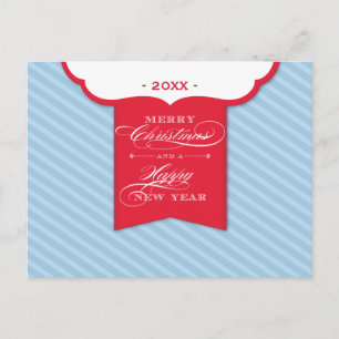 CHRISTMAS POSTCARD :: lapel 5L