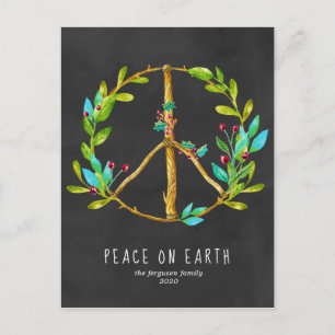 Christmas Postcard   Peace on Earth