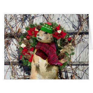 Christmas  Prairie Dog