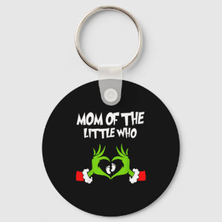 Christmas Pregnancy Announcement Funny Mom Of The Keychain