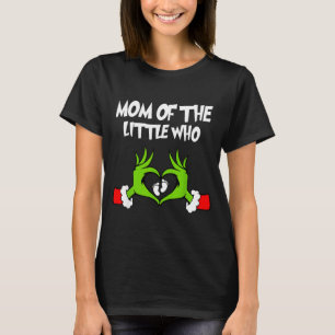 Christmas Pregnancy Announcement Funny Mom Of The  T-Shirt