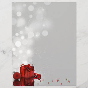 Christmas Present - Letterhead Stationery