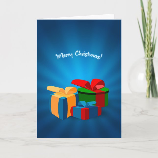 Christmas Presents card (Front)