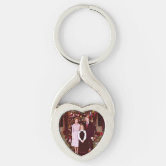Christmas President James Jimmy Carter White House Keychain