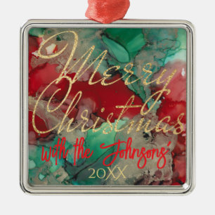 Christmas Pretty Metal Ornament