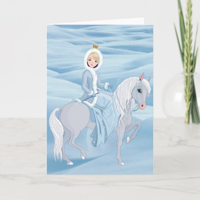 Christmas Princess Card (Front)