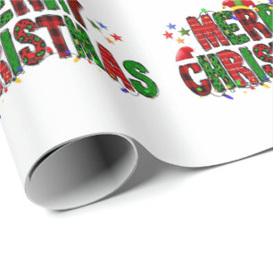 Christmas Print Wrapping Paper