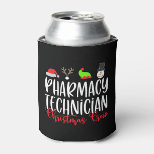 Christmas PT Pharmacy tech technician Can Cooler