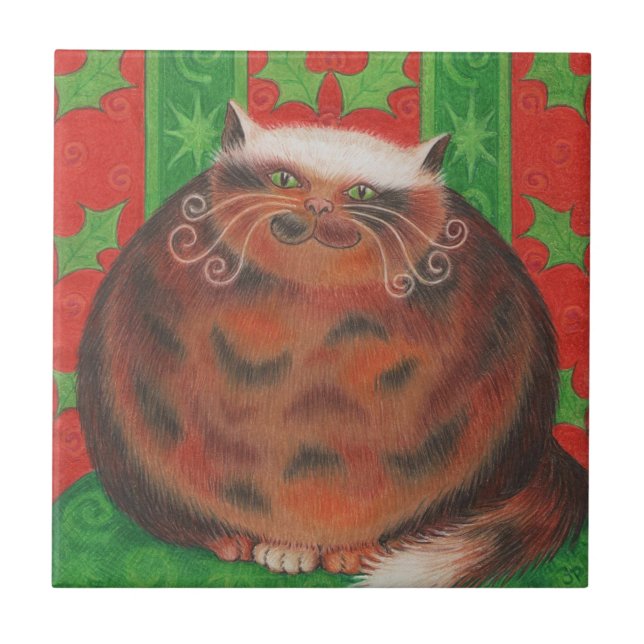 Christmas Pud tile (Front)