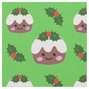 Christmas Pudding 2 Fabric