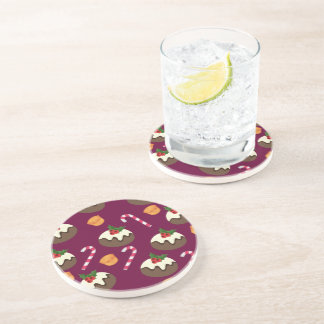 "Christmas Pudding, Candy cane and mince pies" "Ch Coaster