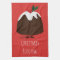 Christmas Pudding Cartoon Character Kitchen Towels
