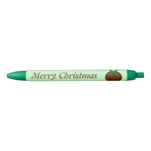 Christmas Pudding Custom Pen