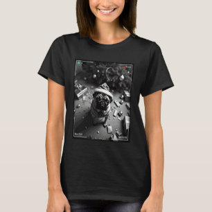 Christmas Pug Caught On Camera T-Shirt