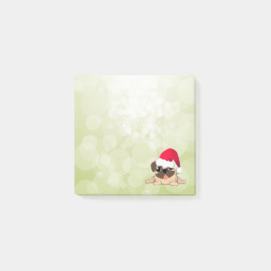 Christmas Pug Dog  Post-it® Notes