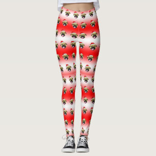 Christmas Pug Leggings
