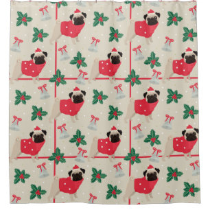 Christmas Pug Pattern