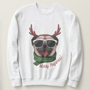 Christmas Pug Sweatshirt