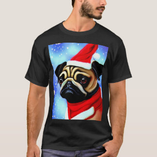 Christmas Pug T-Shirt