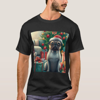 Christmas pug T-Shirt