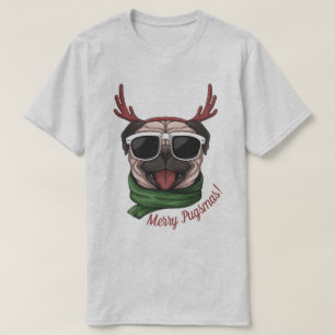 Christmas Pug T-Shirt