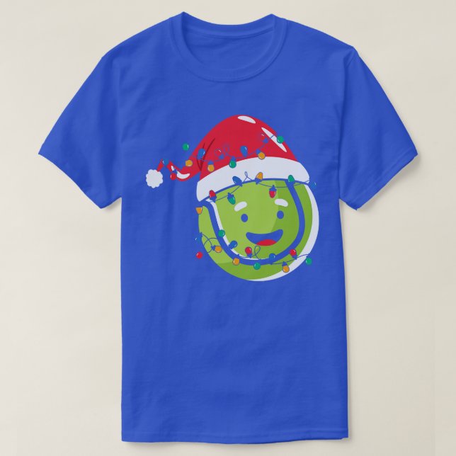 Christmas pun christmas light bulb santa T-Shirt (Design Front)